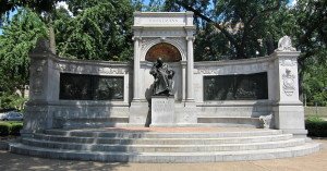 Memorial to Samuel Hahnemann on Scott Circle, Washington, DC